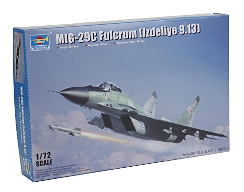 Fulcrum MIG-29C Trumpeter Kit de modélisme d'aviation militaire haut de gamme