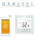 Bloepum Tuya Smart Intelligent WiFi Thermostat Room Electric/Water/Gas Boiler Floor Heating Temperature Controller 16A A