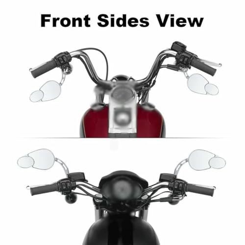 Espejos retrovisores con ajuste preciso para visibilidad clara en Harley Sportster 1200 6