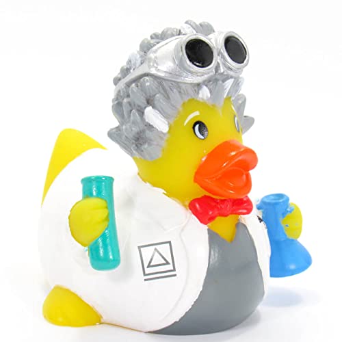 Mad Scientist Rubber Duck Bath Toy | Weighted, Safe, Floating | 100's of Styles to Chose | Collect Them All | 3.5 x 3.5 x 3.5