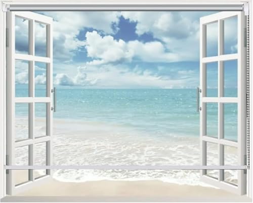 Persianas enrollables para exteriores impermeables transparentes de PVC en 90x300 2
