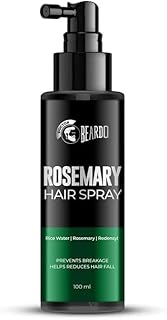 Beardo Rosemary Hair Spray with Redensyl &amp; Rice Water | Activates Natural Hair Growth, Reduces Hair Fall &amp; Breakage | Stre...
