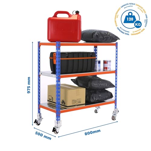 Étagère SimonRack robuste avec point de flexion et finition galvanisée - 4