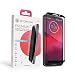 Produktbild Simplecase Panzerglas passend zu Motorola Moto Z3 Play , FULL SCREEN Premium Displayschutz , 100% Abdeckung , Optimaler Schutz , Extra Härtegrad 9H , Schwarz - 1 Stück