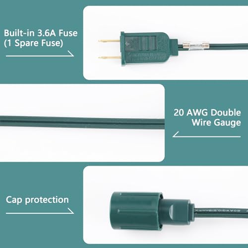 Conector de alimentación LED coaxial mini verde Relaxweex miniatura 4