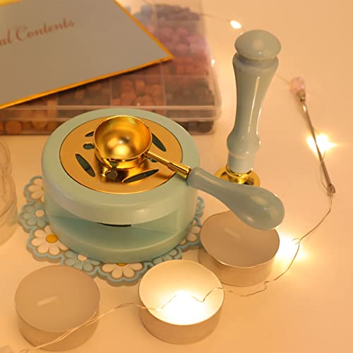 Kit de vedação de cera ANKROYU, kit de vedação de colher retrô de 24 cores, variedade de vedação de