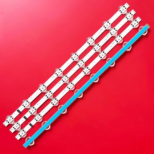 HUTBUVEAW Tira de retroiluminación LED for TV 1/2 for 55um73 y 75 REV01 55UM7300AUE SSC Y19 Trident 180703 EAV64592001 55UM7510PLA 55UM7660PLA 8 lámparas 6 V(1TV(4PCS)) - imagen 6