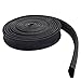 Heat Fiberglass Shield Sleeve Adjustable Hose Heat Spark Plug Wire High Temp 2000 Degree Black Colour 10FT-10MM(3/8