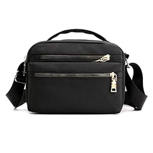 NOTAG Crossbody Tas voor Vrouwen Multi Pocket Top Handvat Schoudertas Waterdichte Nylon Messenger Bag Purse