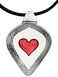 mats jonasson glas Höhe: 30mm Mats Jonasson Målerås Heart Necklace Small