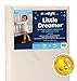 Moonlight Slumber Little Dreamer 100% Premium Cotton Crib Mattress Cover - Ecru