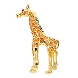 Décoration polyvalente : idéale pour le salon, le bureau et la chambre, cette figurine de girafe décorative apporte une touche d'élégance à votre intérieur