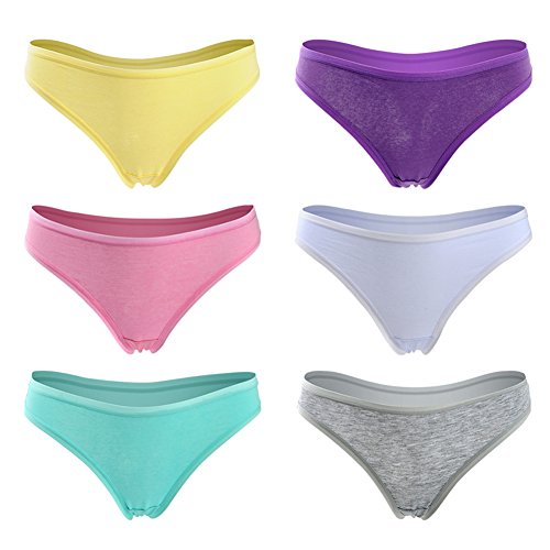 Closecret-Tanga-Simple-y-Confortable-para-Mujer-Set-of-7