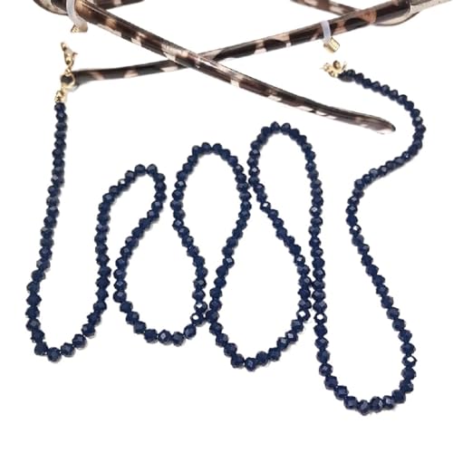 Chaîne de lunettes acrylique femmes argenté avec boucle de chaîne chic - 2