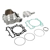 ZuneXino Φ77mm Cylinder Piston Gasket Top End Rebuild Kit KX250F KXF250 Cylinder Piston Rings Gaskets Kit for Kawasaki KX250F KXF250 2009 2010 2011 2012 2013 2014 2015 2016