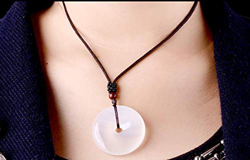 Collier En Pierres Dures Naturelles - Quartz, Calcédoine, Agate, Multicolore, Occasion Bon état