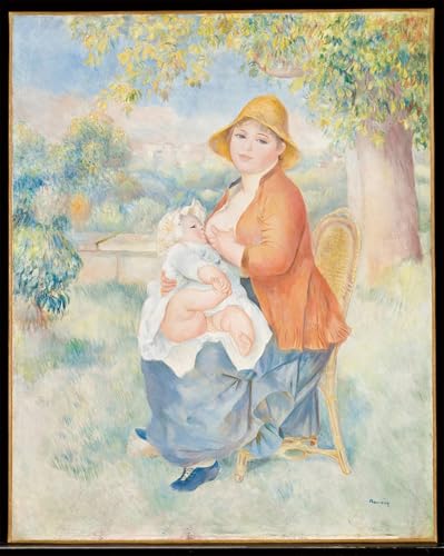 Peinture sur toile Renoir L'enfant au sein pour créer un cocon doux dans votre chambre