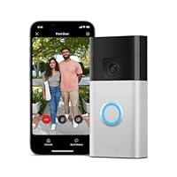 Ring Battery Video Doorbell | DIY Wireless Video Doorbell Camera with Head-To-Toe View, HD Video, With Built-in Battery | Easy to install (5min) | 30-day free trial of Ring Protect Plan