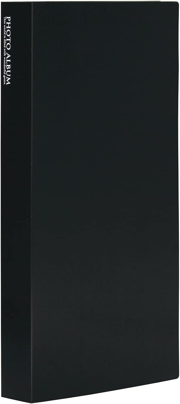 SEKISEI Album Pocket Photo Album 300 Sheets High Transparent L Size housing L 201 ~ 300 Sheets Black KP-300