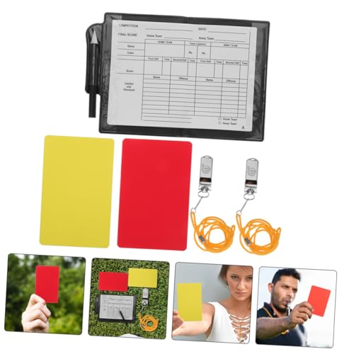 Kit Completo para Árbitro de Fútbol con Silbatos y Tarjetas miniatura 5