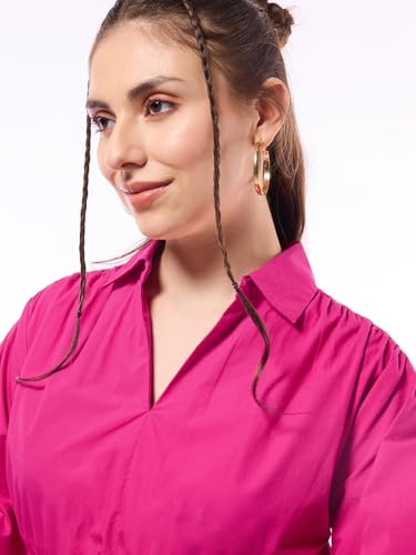 Image of Bewakoof Women's Solid Above The Knee Dress
