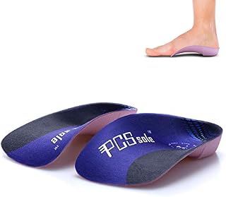 Pcssole’s 3/4 Orthotics Shoe Insoles High Arch Supports Shoe Insoles for Plantar Fasciitis