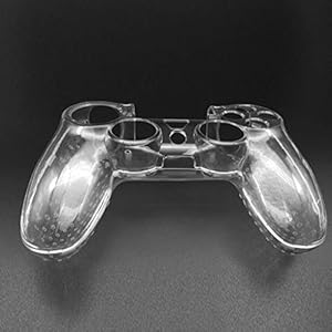 Accessori di Protezione di Cristallo Trasparente ABS Game Controller Shell per PS4