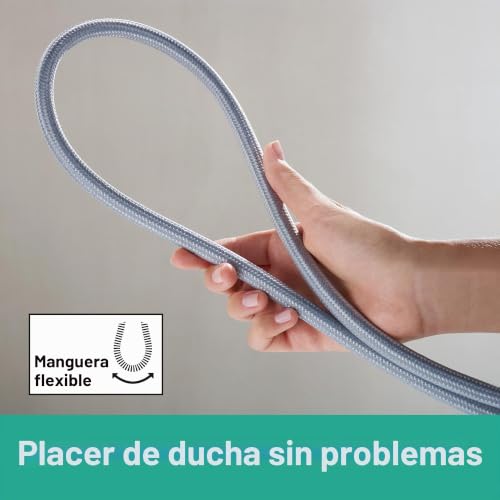 Flexo de ducha resistente a torceduras manguera flexible hansgrohe Designflex 1,60m 3