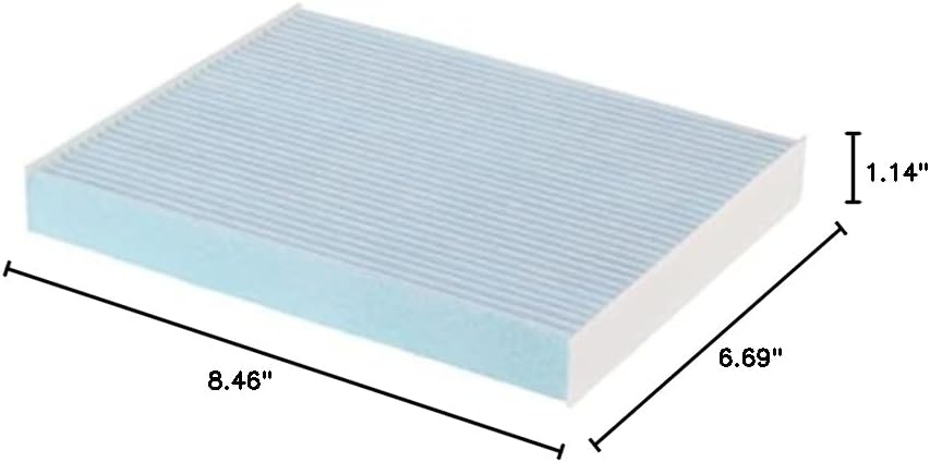 BOSCH 6089C HEPA Cabin Air Filter - Compatible with Select Kia Soul, Soul EV