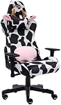 Techni Chaise de jeu de la vache noire de sport