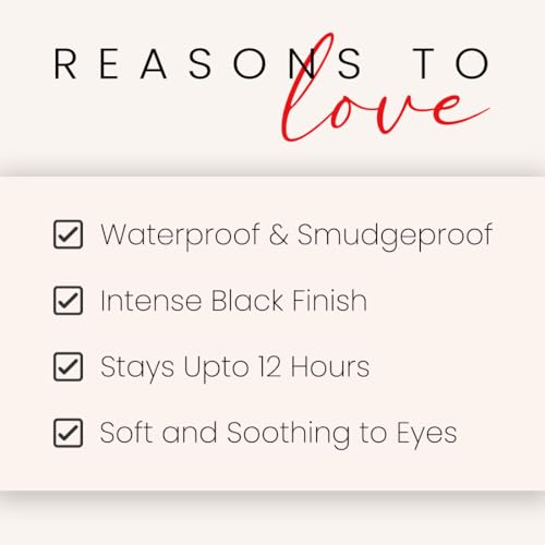 Image of Coloressence Ipop Kajal Pencil, Intense Black, Pack of 2 | Long Lasting | Waterproof | Smudgeproof | Enriched with Almond Oil, Camphor, Triphala