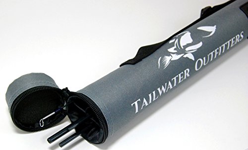 Tailwater Outfitters Toccoa Fly Rod: High Performance 4 Piece, Fast Action IM8 Graphite with Rod Tube. (8 Weight)