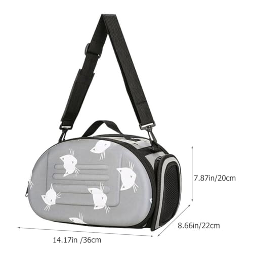 Sac à dos de transport pour chat résistant aux chocs PLAFOPE ergonomique - 7