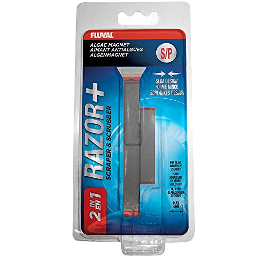Fluval 11083 Imán Limpia Cristales Razor, S