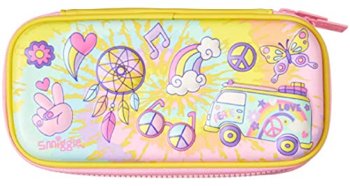 Smiggle Hippy Small Hardtop Pencil Case Yellow