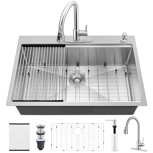 Onader 33x22 16 Gauge Workstation Sink