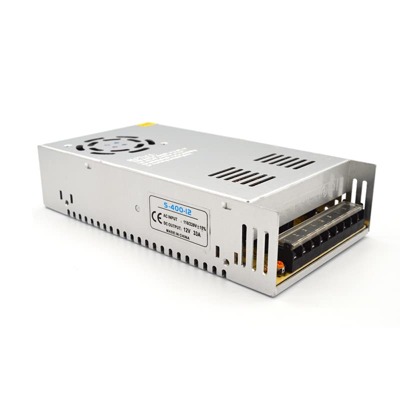 Schaltnetzteil Stromversorgung 12 Volt wechseln AC. Transformator 220V bis DC 12V 33A. Stromadapter Beleuchtungstransformatoren Fahrer 400w