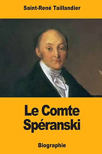 Le Comte Spéranski (French Edition)