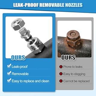 FIDISP Undercarriage Pressure Washer Cleaner, 16 INCH 2-in-1 Pressure Washer Broom with Extension Wand, Wash Mitt, 9 Nozzles, 4000 PSI Under Car Pressure Washer Attachment for Cars, Trucks