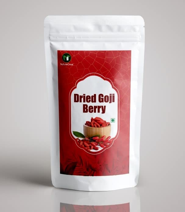 NatureOnus Goji Berries 200g | Unsweetened Gojiberries | Antioxidant Rich Berry | Dried Goji Berries | Healthy Snacks | Naturally Dehydrated Fruits (Garnish or Add to Fruit Salads, Oatmeal, Mueslis, Trail Mixes, Ice creams, Baked Goods) (B0B3S3KQNM) Amazon Price History, Amazon Price Tracker