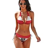 KAOEOSI Austrian Coat of Arms Eagle Flag 2 Piece Women's Bikini Set Swimsuits Adjustable Bathing Suit for Women XS
