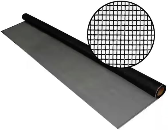 Phifer 60 in. x 25 ft. Charcoal Fiberglass Screen 18x14 Mesh