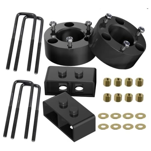 AUTOPTIM 3 in Front and 2 in Rear Leveling Lift Kit - Replacement for 2004-2022 Ford F150
