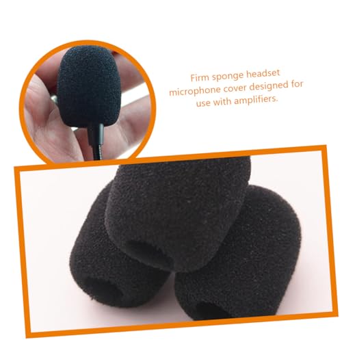 Microphone amplificateur protégé avec les accessoires en éponge Gatuida noirs - 6