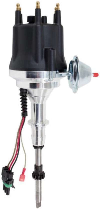 Top Street Performance JM7732BK Pro Series Ready to Run Electronic Distributor with Black Cap