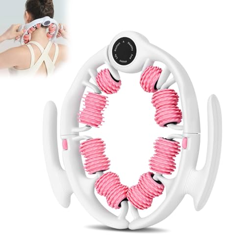 WDKXCN Cellulite Massagegerät, Anti Cellulite Massagegerät mit 14 Abnehmbaren Rollen, Anticellulite Geräte Massage mit Rollengriffen, CellulitE Roller für Oberschenkel, Beine und Gesäß(Rose) WDKXCN Cellulite Massagegerät, Anti Cellulite Massagegerät mit 14 Abnehmbaren Rollen, Anticellulite Geräte Massage mit Rollengriffen, CellulitE Roller für Oberschenkel, Beine und Gesäß(Rose)