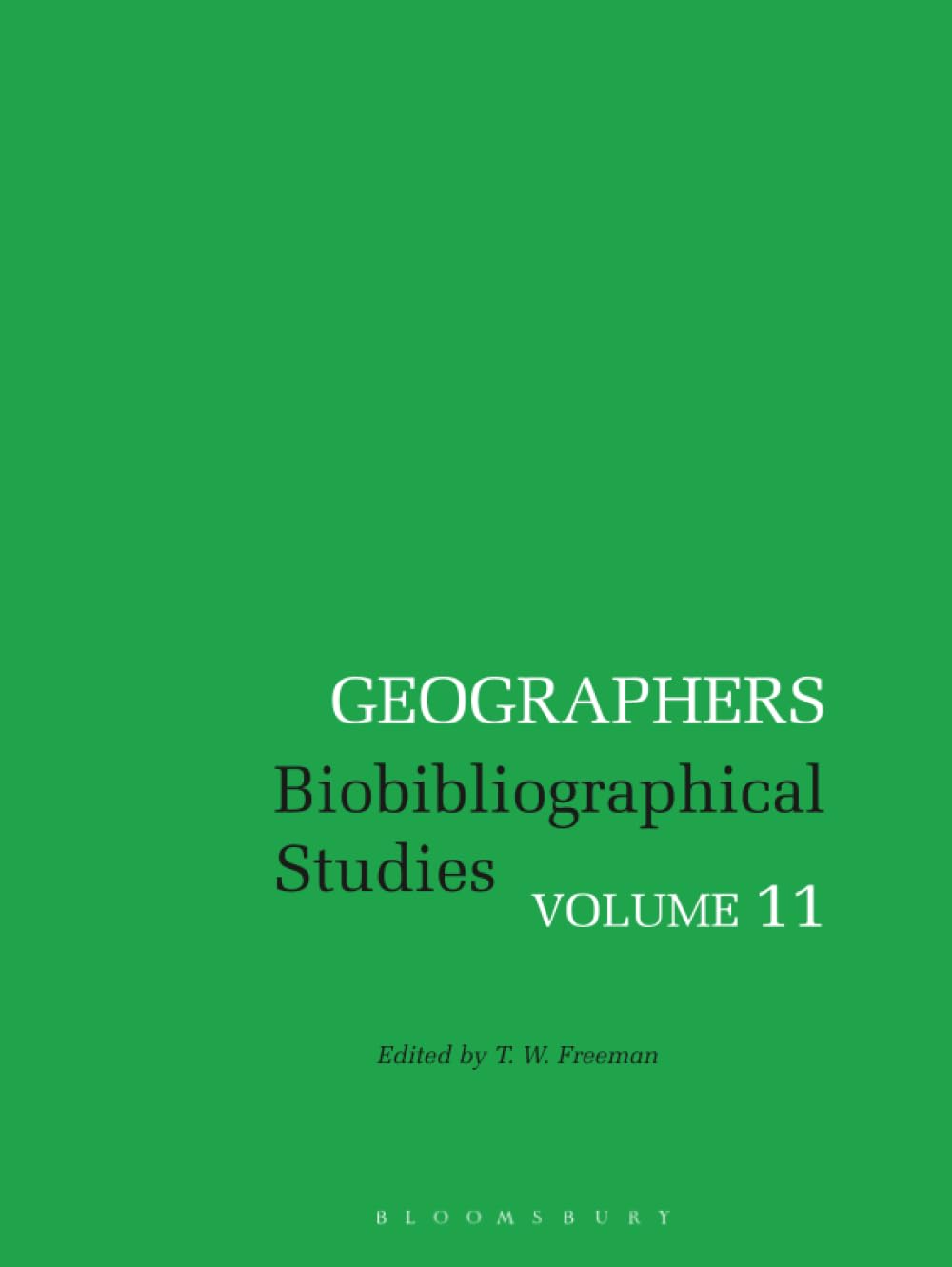 Buy Geographers: Biobibliographical Studies: v. 11 — BookShops.in