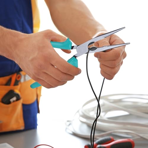 Taparia 1420-8 215mm Econ Long Nose Plier (Blue) - Image 2 thumbnail
