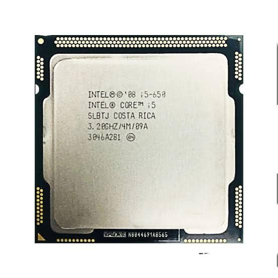 Alpine Core i5 650 (i5 1st Generation) 3.2 GHz LGA 1156 Socket Desktop Processor(for Support H55 Motherboard)