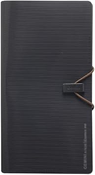 UNNS Business Card Carrier Business Card Case Multi-Function Credit Card Holder ID Card Business Card Management, Large Capacity Business Card Book Business Card Holder Color B